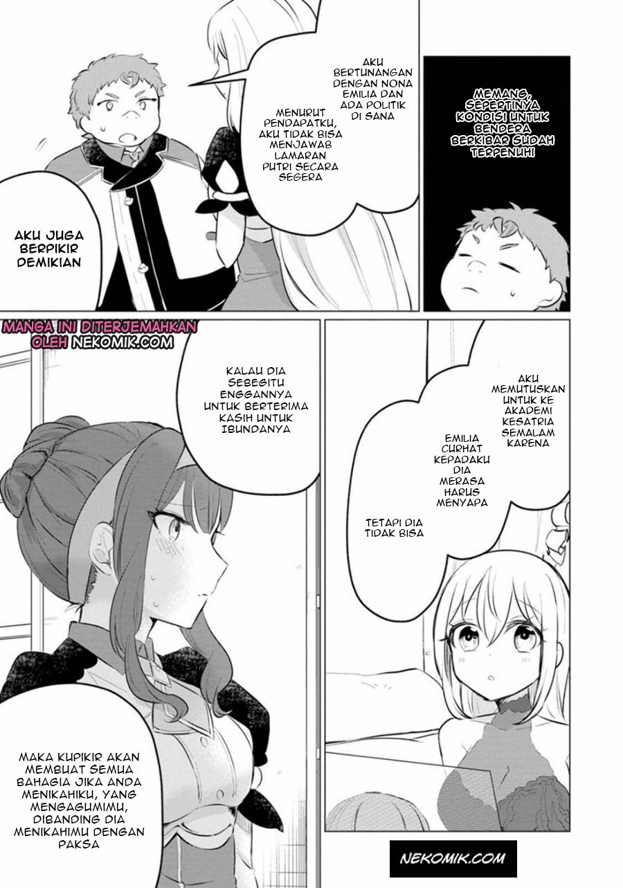 Tensei Saki ga Zannen Ouji Datta Ken: Ima wa Fukkin 1-kai mo Dekinai kedo Yasete Isekai Sukuimasu Chapter 10