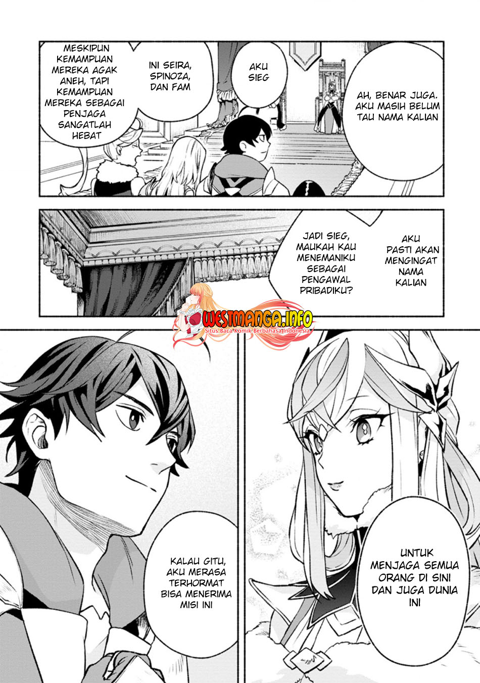 Sono Monban, Saikyou Nitsuki: Tsuihou Sareta Bougyo Ryoku 9999 no Senshi, Outo no Monban Toshite Musou Suru Chapter 14.3