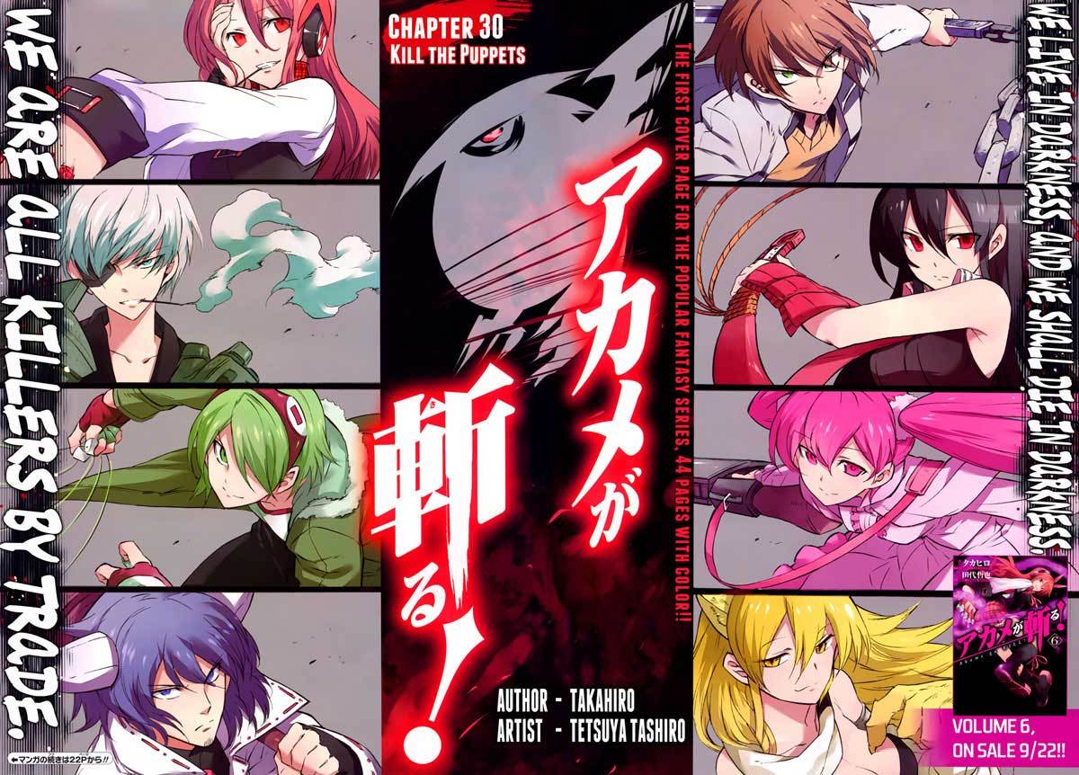 Akame ga KILL! Chapter 30