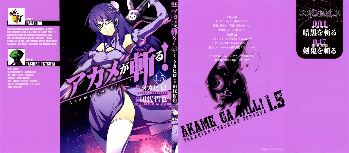 Akame ga KILL! Chapter 53.1