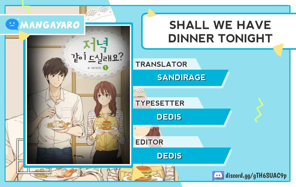 Shall We Have Dinner Tonight? Chapter 10