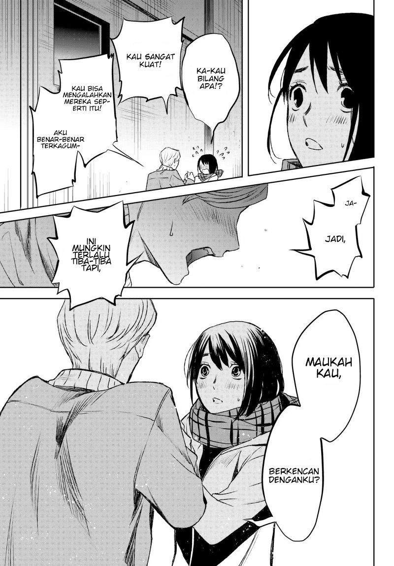 Konya wa Tsuki ga Kirei Desu ga, Toriaezu Shine Chapter 17