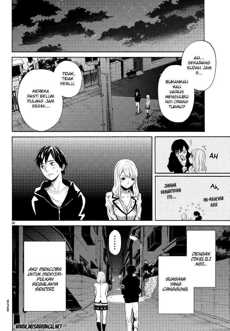 Konya wa Tsuki ga Kirei Desu ga, Toriaezu Shine Chapter 4