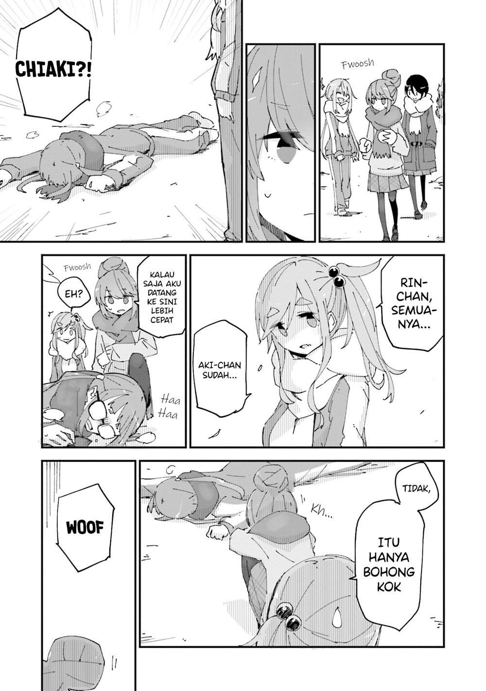 Yuru Camp △ Anthology Comic Chapter 3