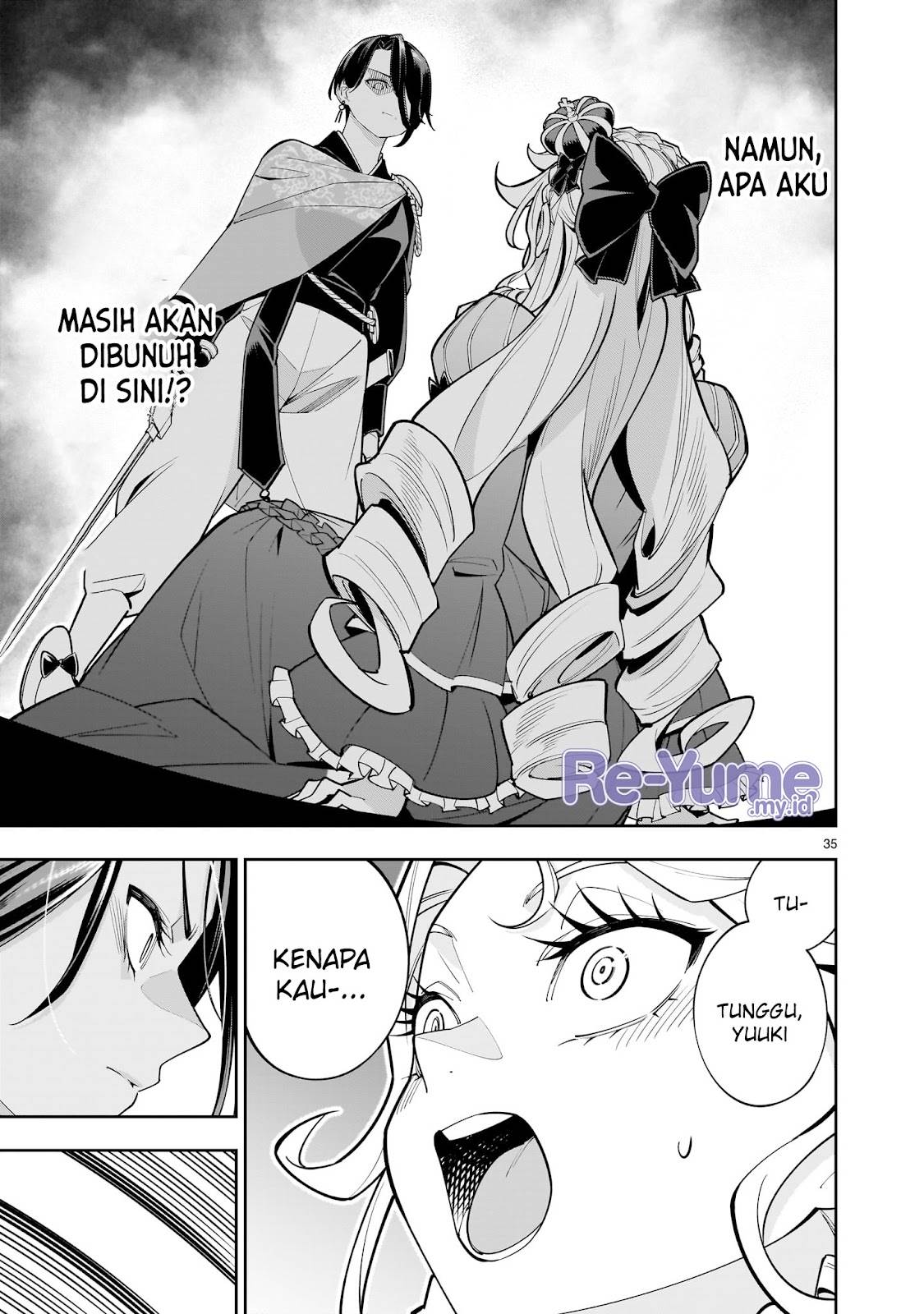 Shi ni Modori Oujo wa Ikinobiru Tameni Yuri Harem wo Tsukuru Koto ni Shita Chapter 2