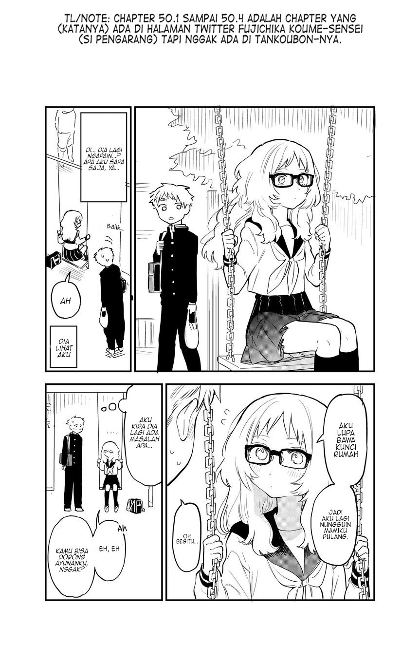 Sukinako ga Megane wo Wasureta Chapter 50.1