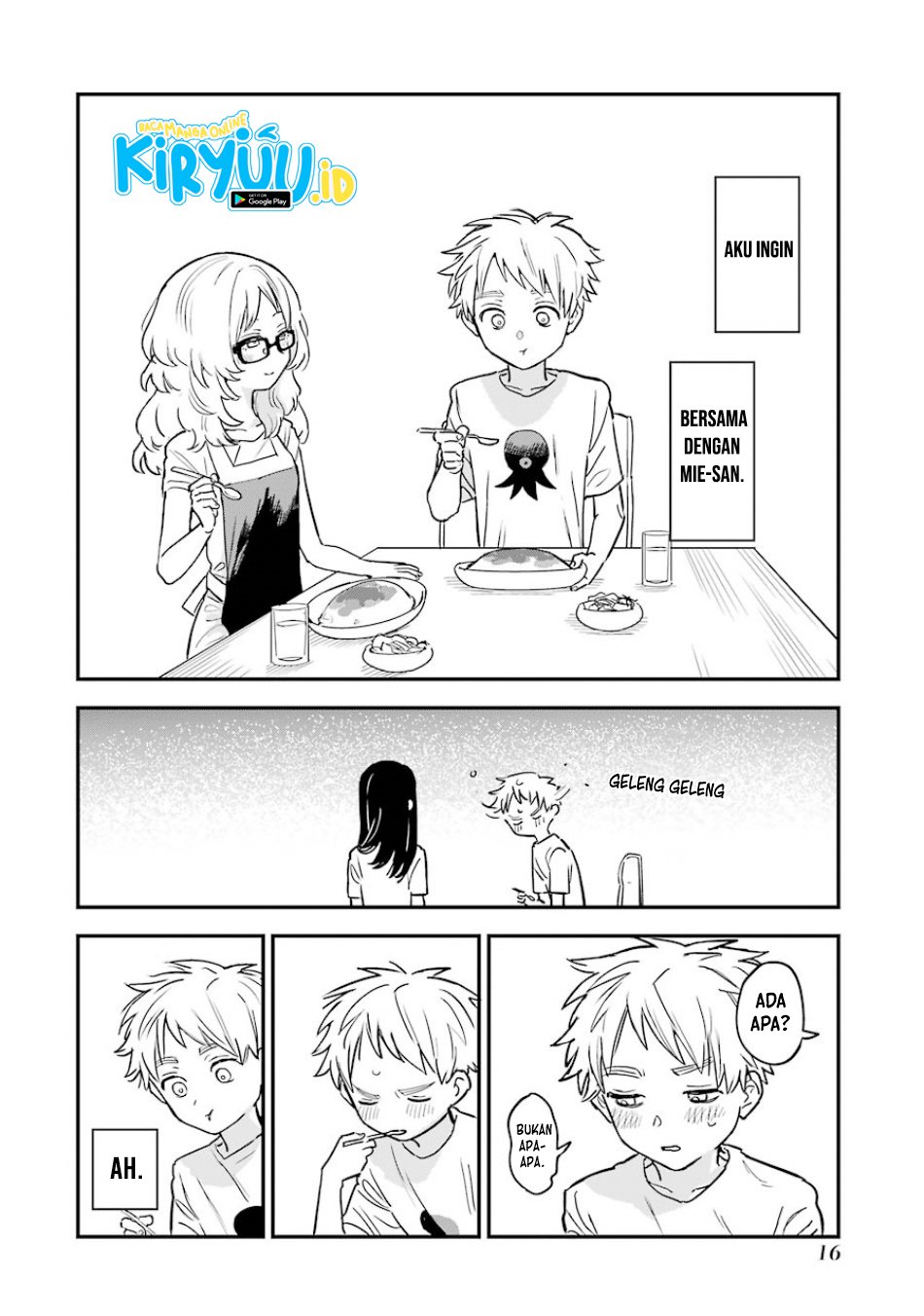 Sukinako ga Megane wo Wasureta Chapter 58