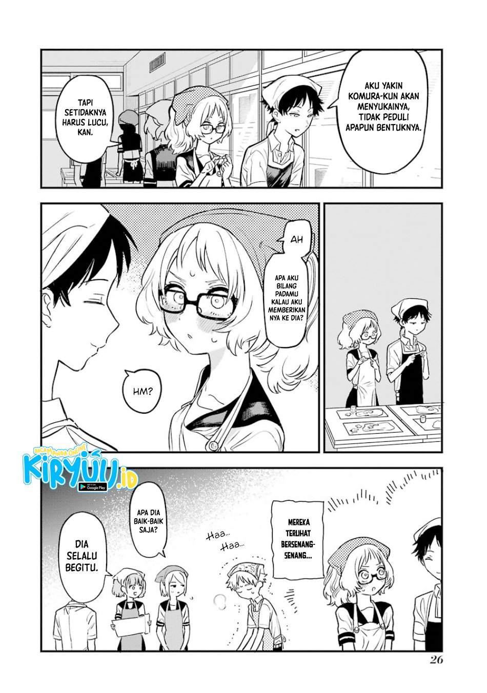 Sukinako ga Megane wo Wasureta Chapter 59