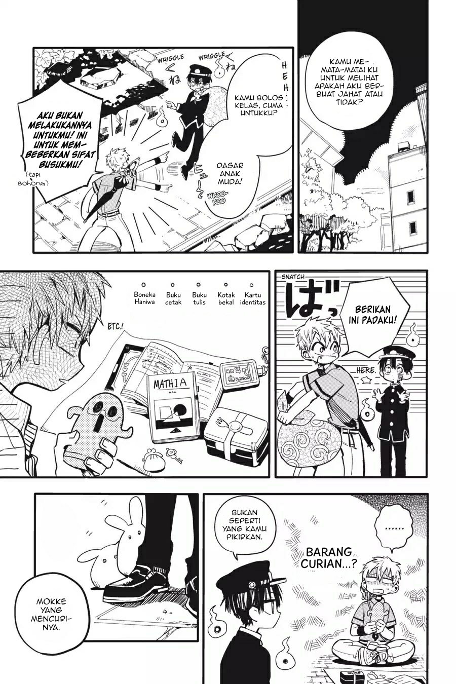 Jibaku Shounen Hanako-kun Chapter 9