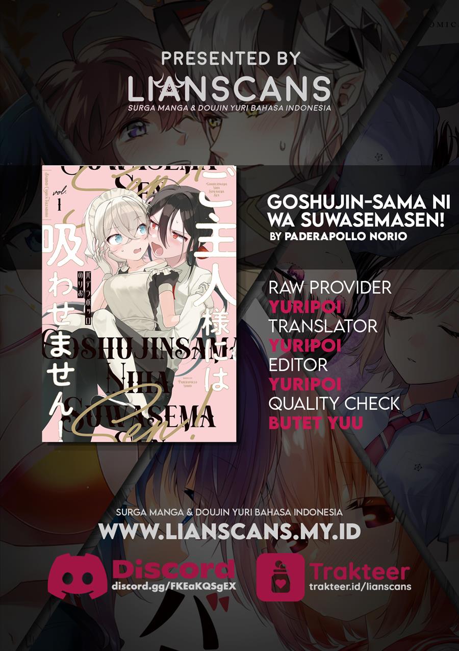 Goshujin-Sama Niwa Suwasemasen! Chapter 1