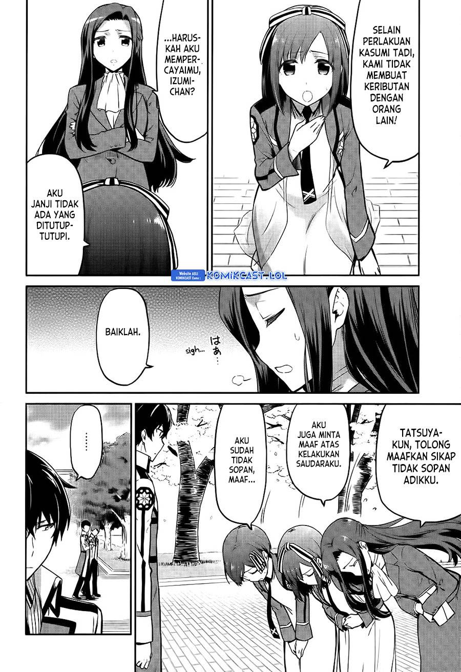 Mahouka Koukou no Rettousei: Double Seven-hen Chapter 9