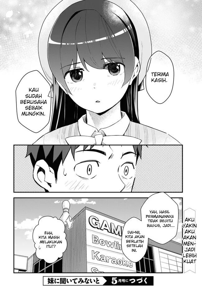 Imouto ni Kiiteminai to Chapter 9