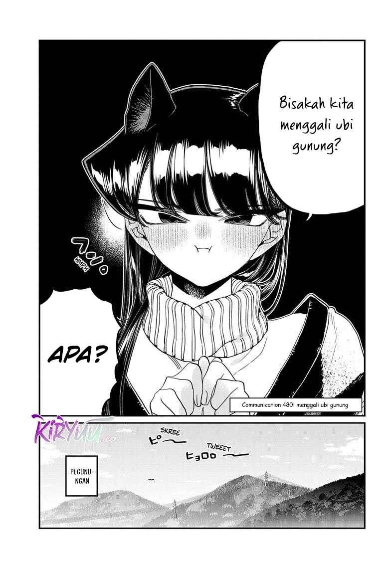 Komi-san wa Komyushou Desu. Chapter 486