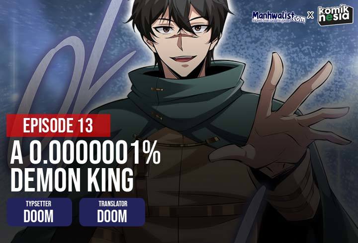 A 0.0000001% Demon King Chapter 13