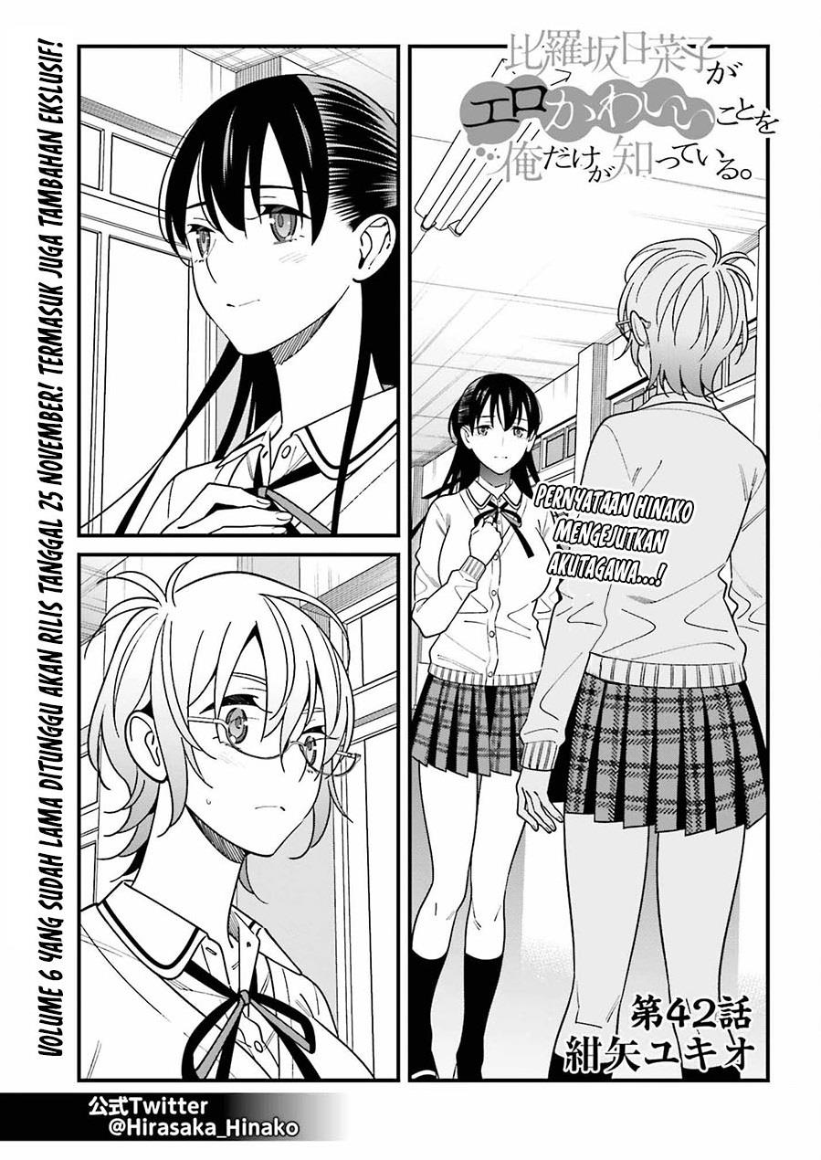 Hirasaka Hinako ga Ero Kawaii koto wo Ore dake ga Shitteiru Chapter 42