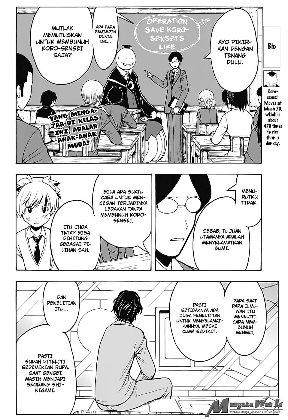 Ansatsu Kyoushitsu Chapter 150