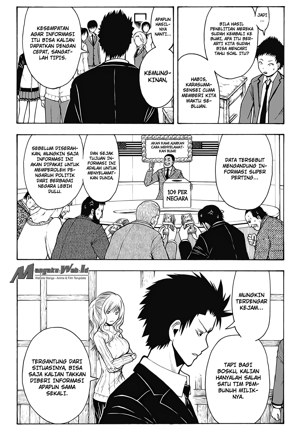 Ansatsu Kyoushitsu Chapter 150