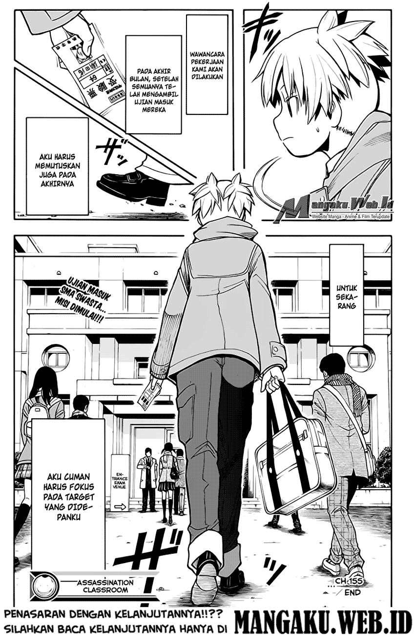 Ansatsu Kyoushitsu Chapter 155