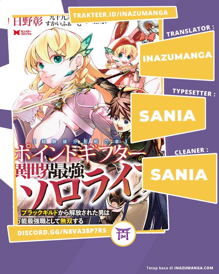 Point Gifter Keikenchi Bunpai Nouryokusha no Isekai Saikyou Solo Life Chapter 1.2