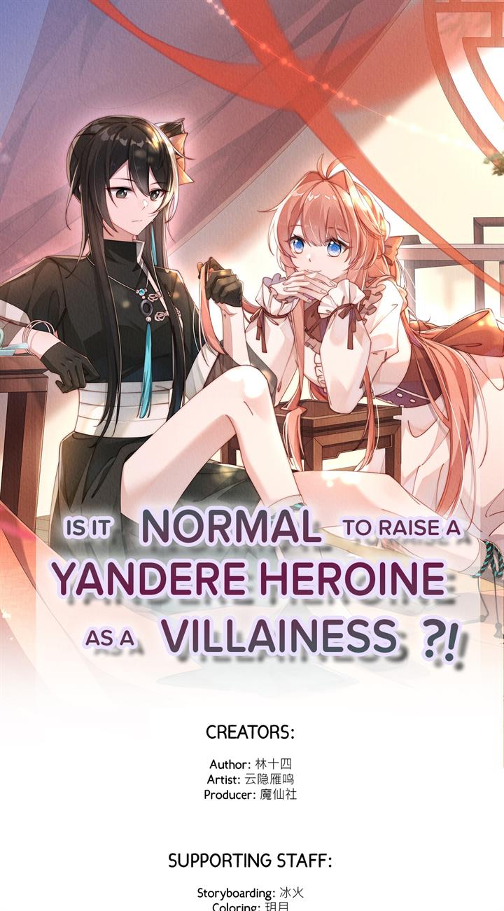 Is it Normal to Raise a Yandere Heroine as a Villainess?! Chapter 6