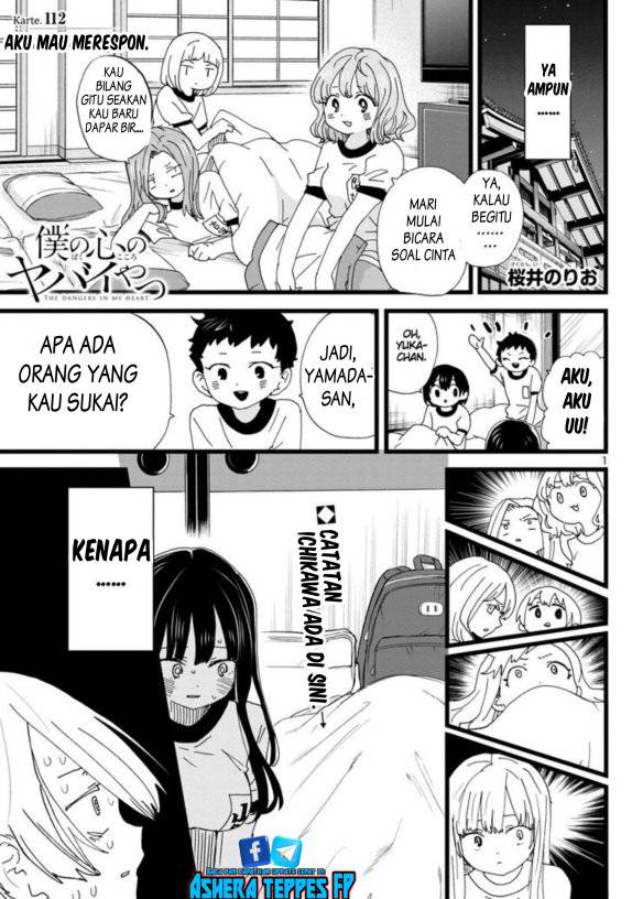 Boku no Kokoro no Yabai Yatsu Chapter 112