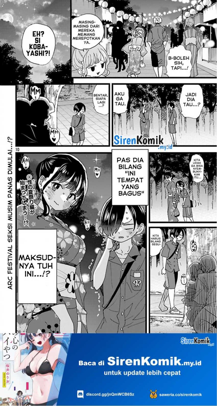 Boku no Kokoro no Yabai Yatsu Chapter 147