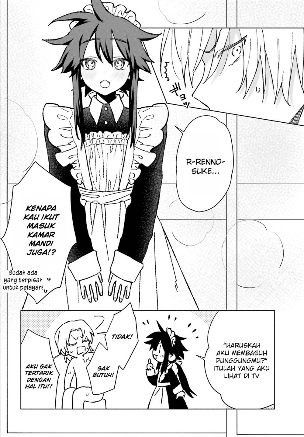 Toudou-kun Chi no Maid Shota Chapter 1