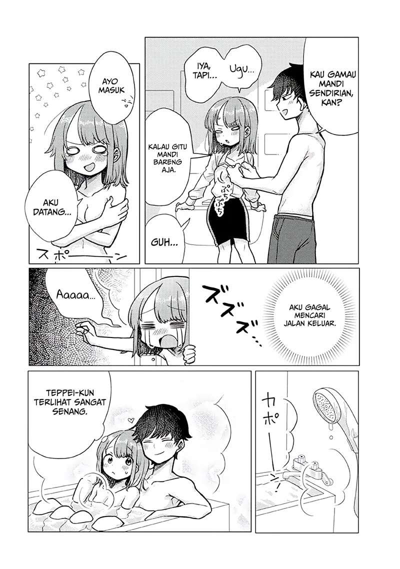 Zettai ni Furo ni Hairitakunai Kanojo VS Zettai ni Furo ni Iretai Kareshi Chapter 21