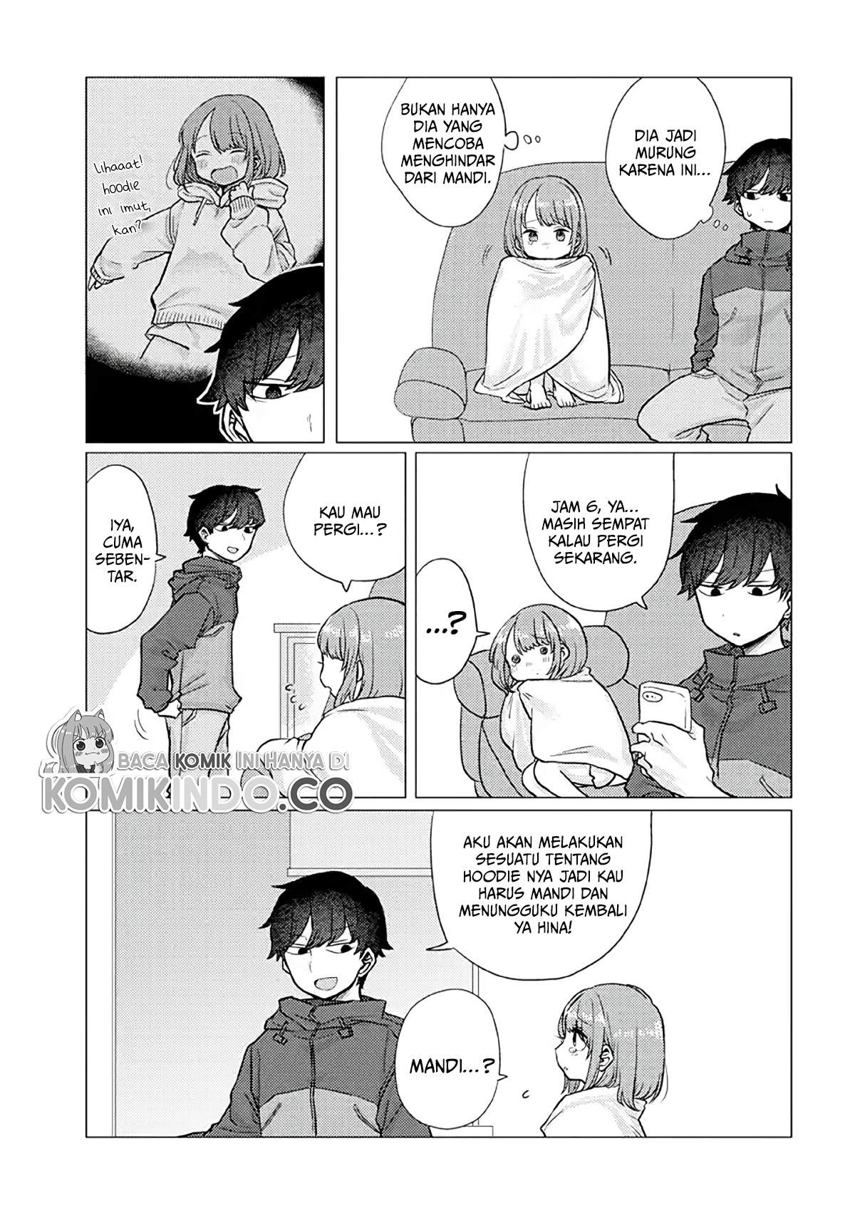 Zettai ni Furo ni Hairitakunai Kanojo VS Zettai ni Furo ni Iretai Kareshi Chapter 23