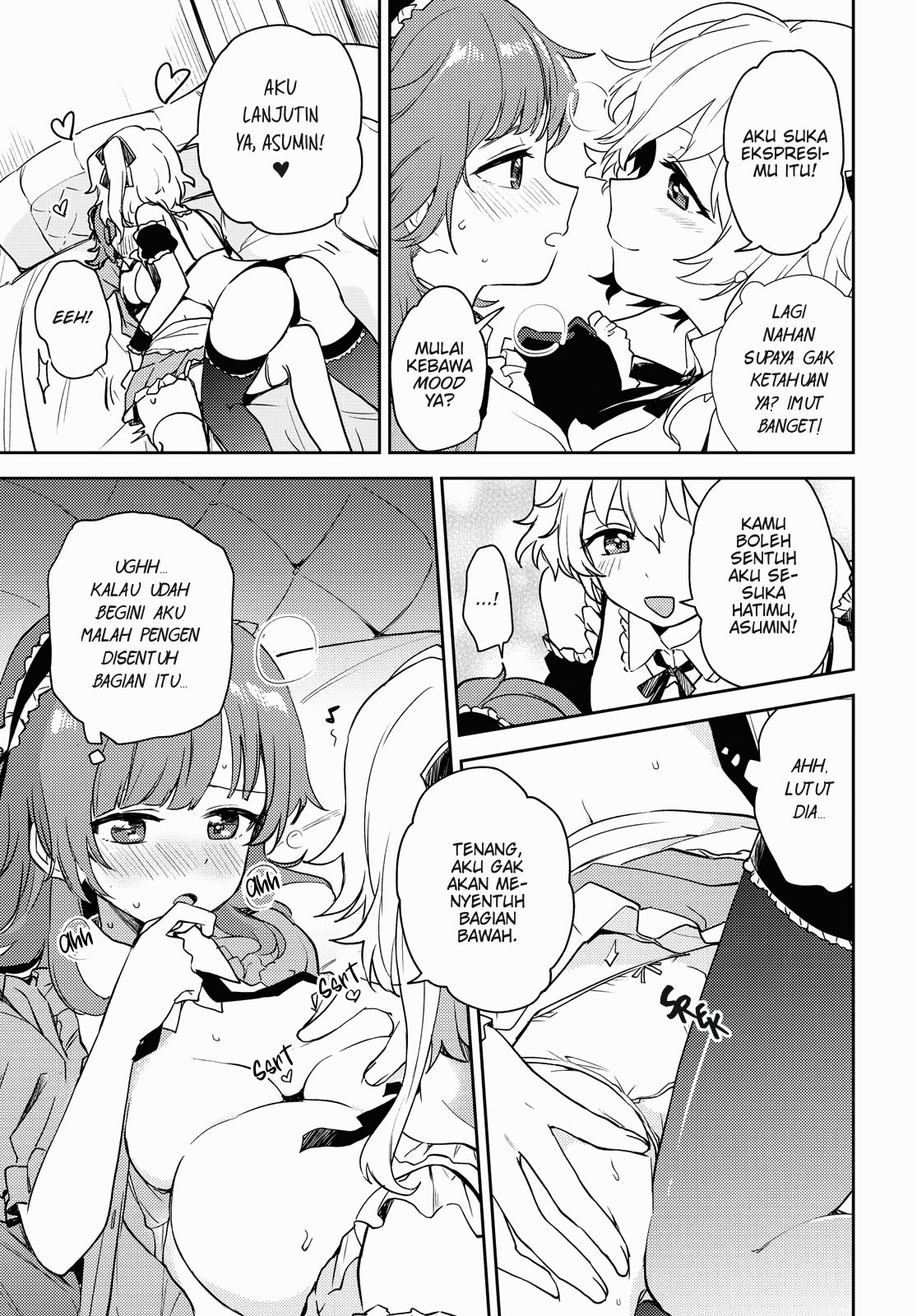 Asumi-chan wa Les Fuuzoku ni Kyoumi ga Arimasu! Chapter 3