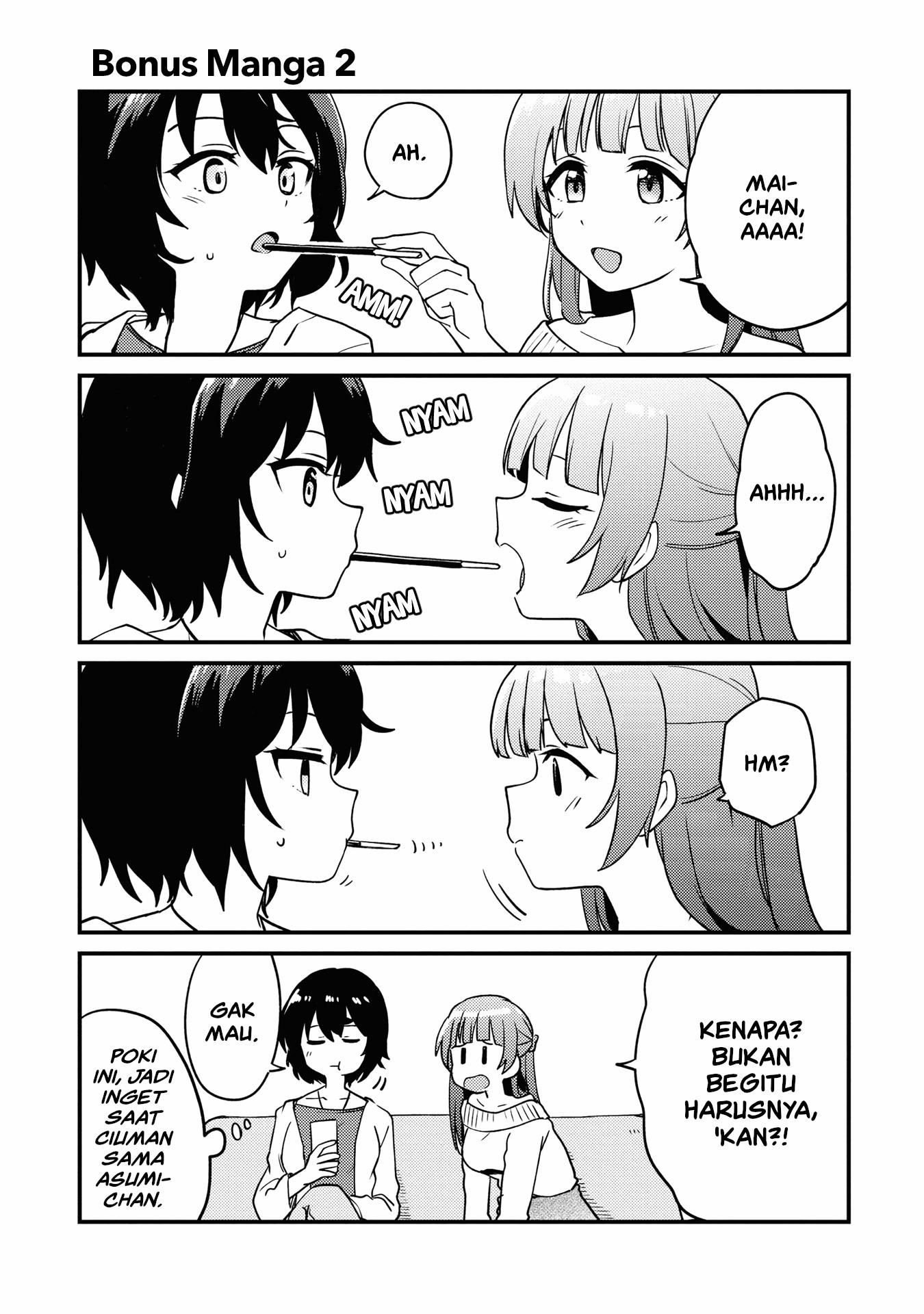 Asumi-chan wa Les Fuuzoku ni Kyoumi ga Arimasu! Chapter 5.1