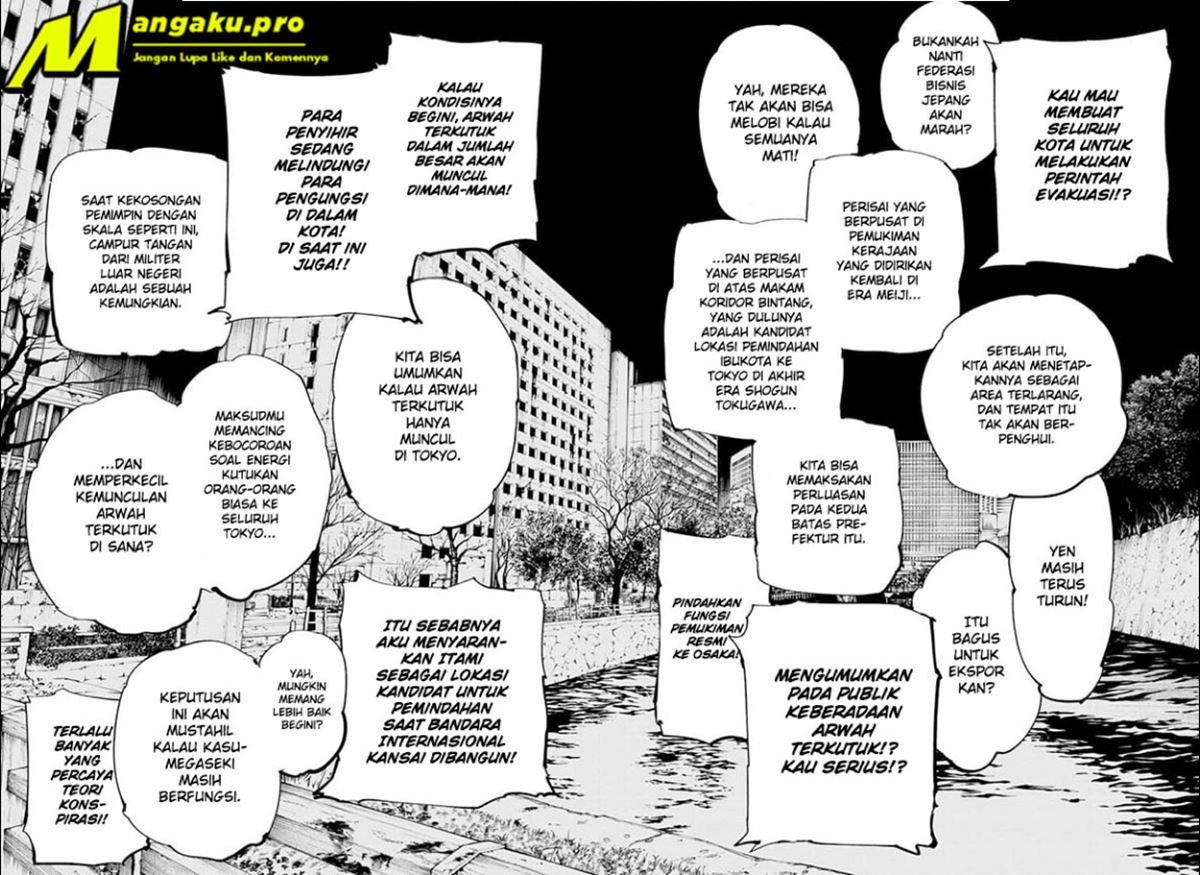 Komik Jujutsu Kaisen Chapter 137 Bahasa Indonesia - KomikIndo