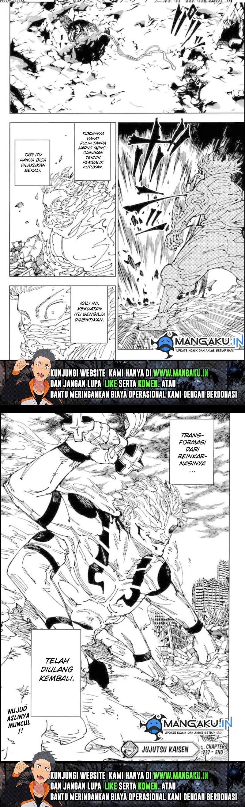 Jujutsu Kaisen Chapter 237