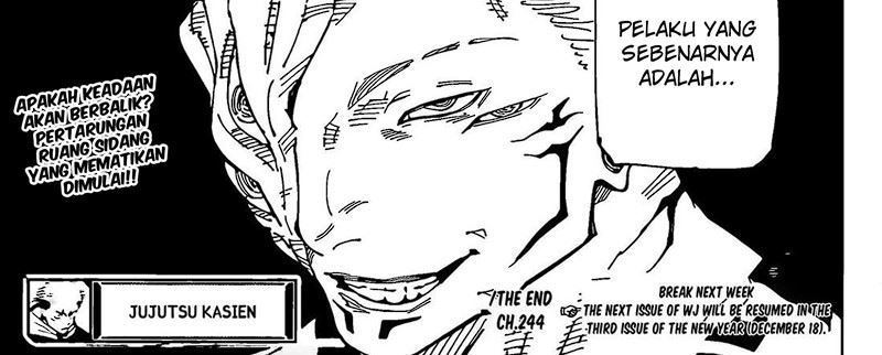 Jujutsu Kaisen Chapter 244