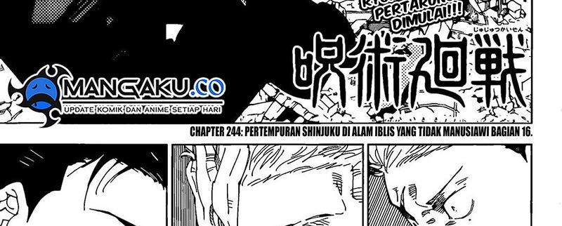 Jujutsu Kaisen Chapter 244