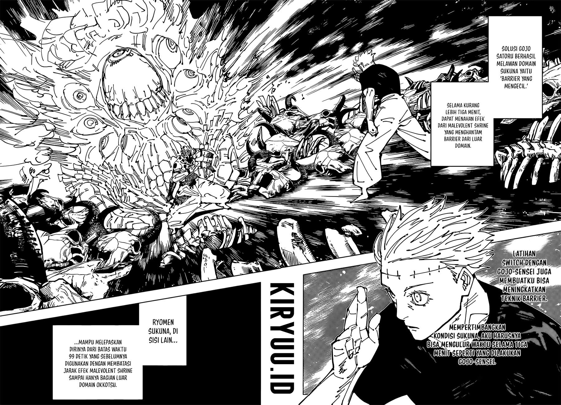 Jujutsu Kaisen Chapter 262