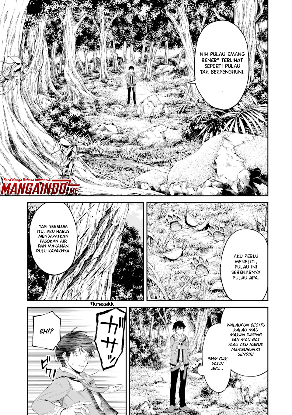 Tensei Shitara Saikyoushutachi ga Sumau Shima Deshita. Kono Shima de Slow Life wo Tanoshimimasu Chapter 1