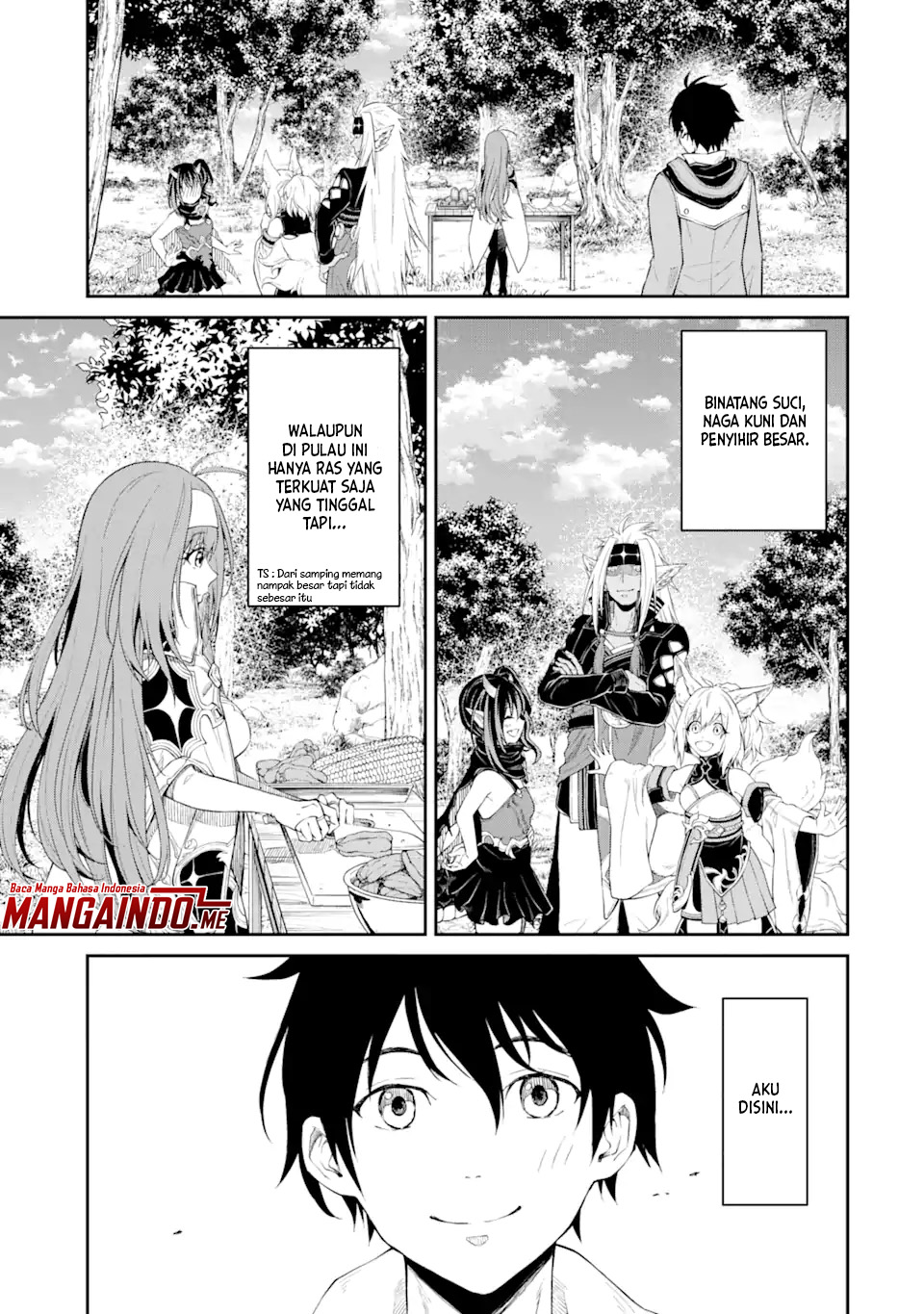 Tensei Shitara Saikyoushutachi ga Sumau Shima Deshita. Kono Shima de Slow Life wo Tanoshimimasu Chapter 1