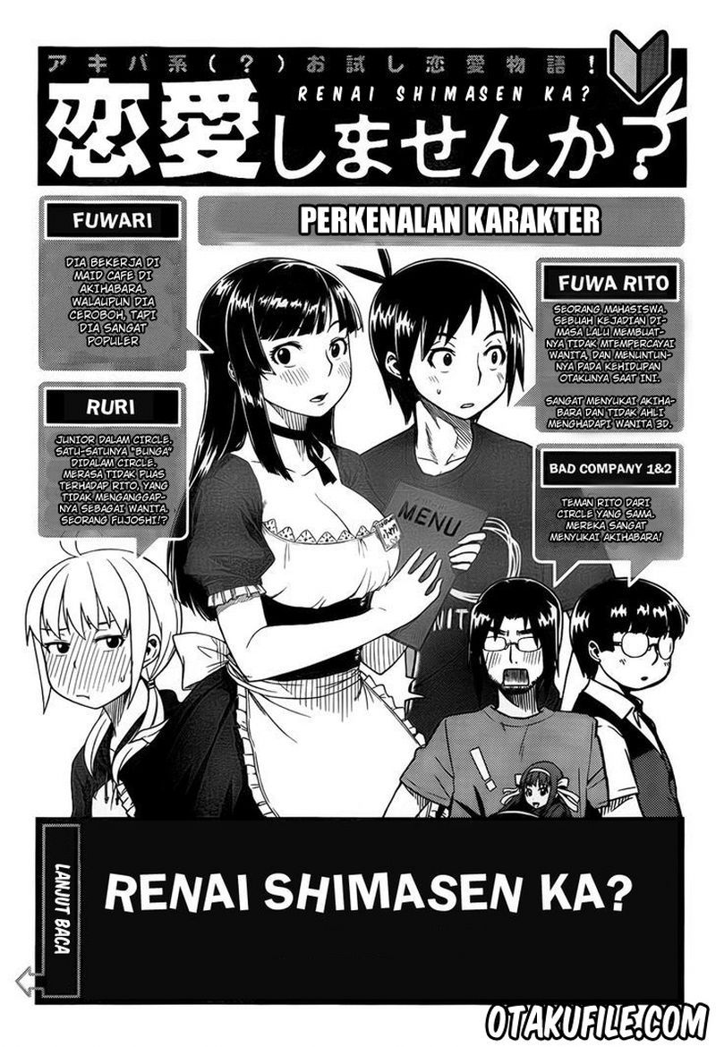 Renai Shimasen ka? Chapter 02