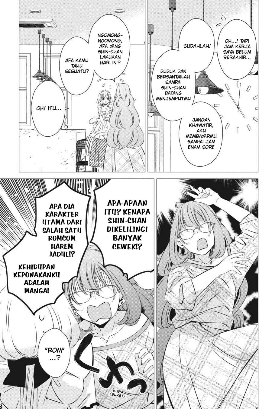 One Room, Hiatari Futsuu, Tenshitsuki Chapter 24