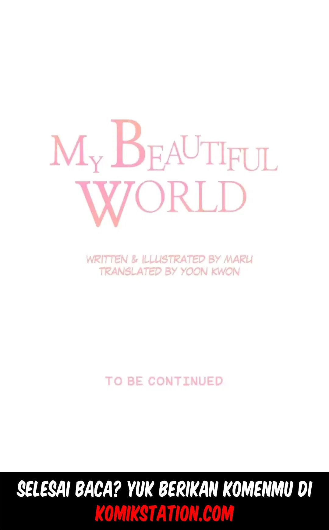 My Beautiful World Chapter 65