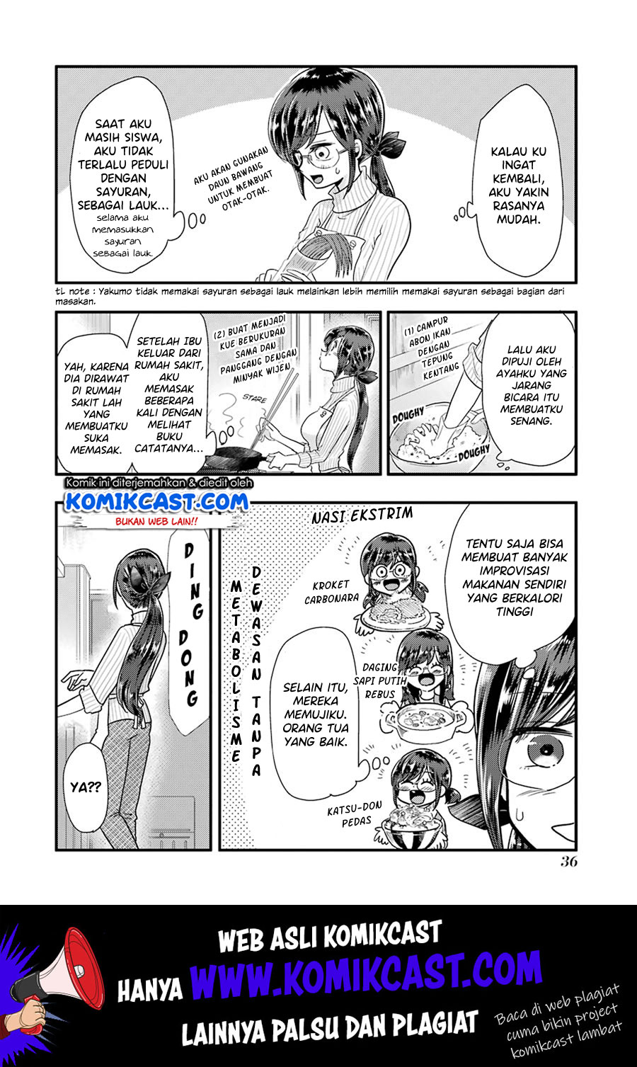 Yakumo-san wa Edzuke ga Shitai. Chapter 52