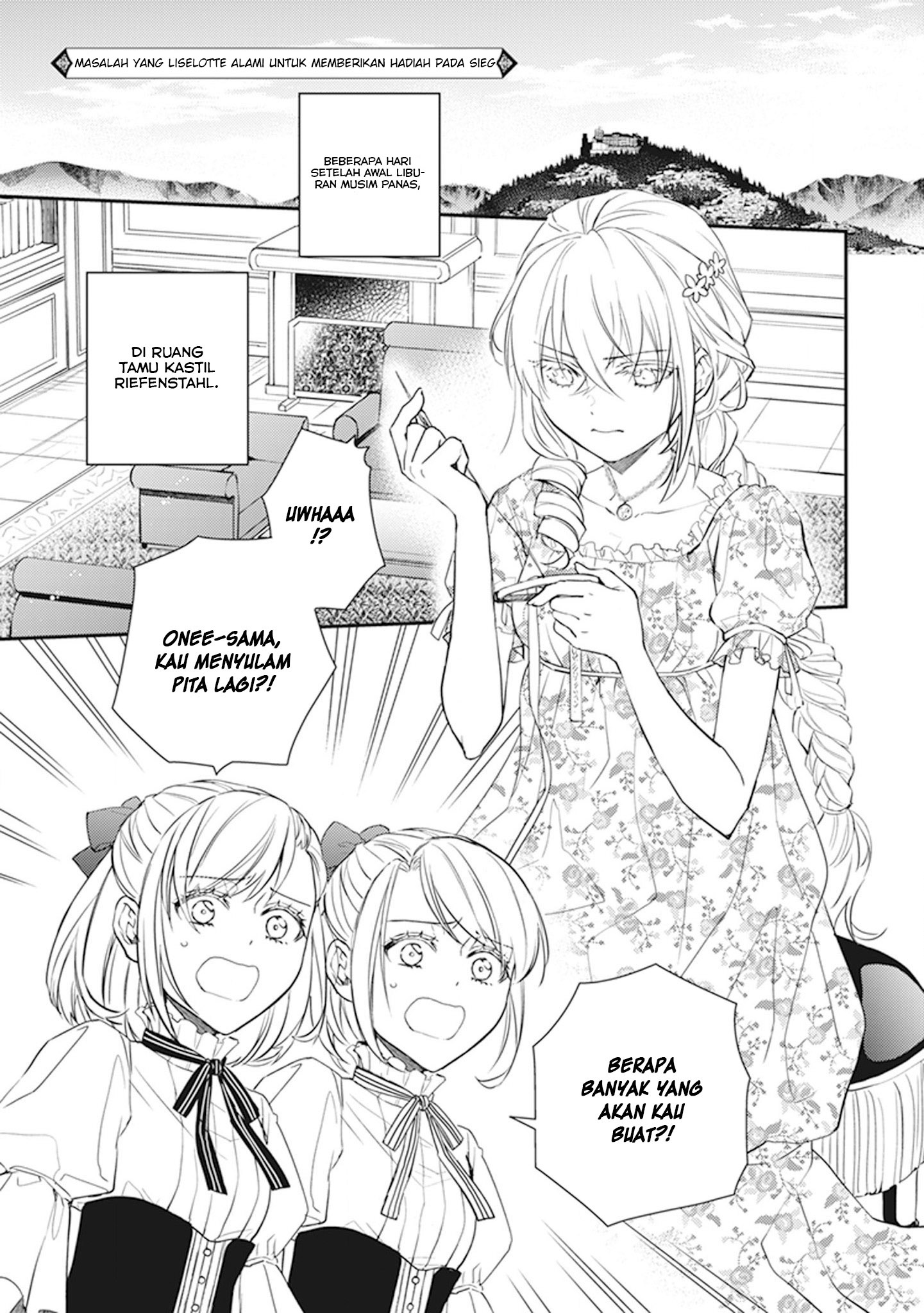 Tsundere Akuyaku Reijou Liselotte to Jikkyou no Endo-kun to Kaisetsu no Kobayashi-san Chapter 9.5