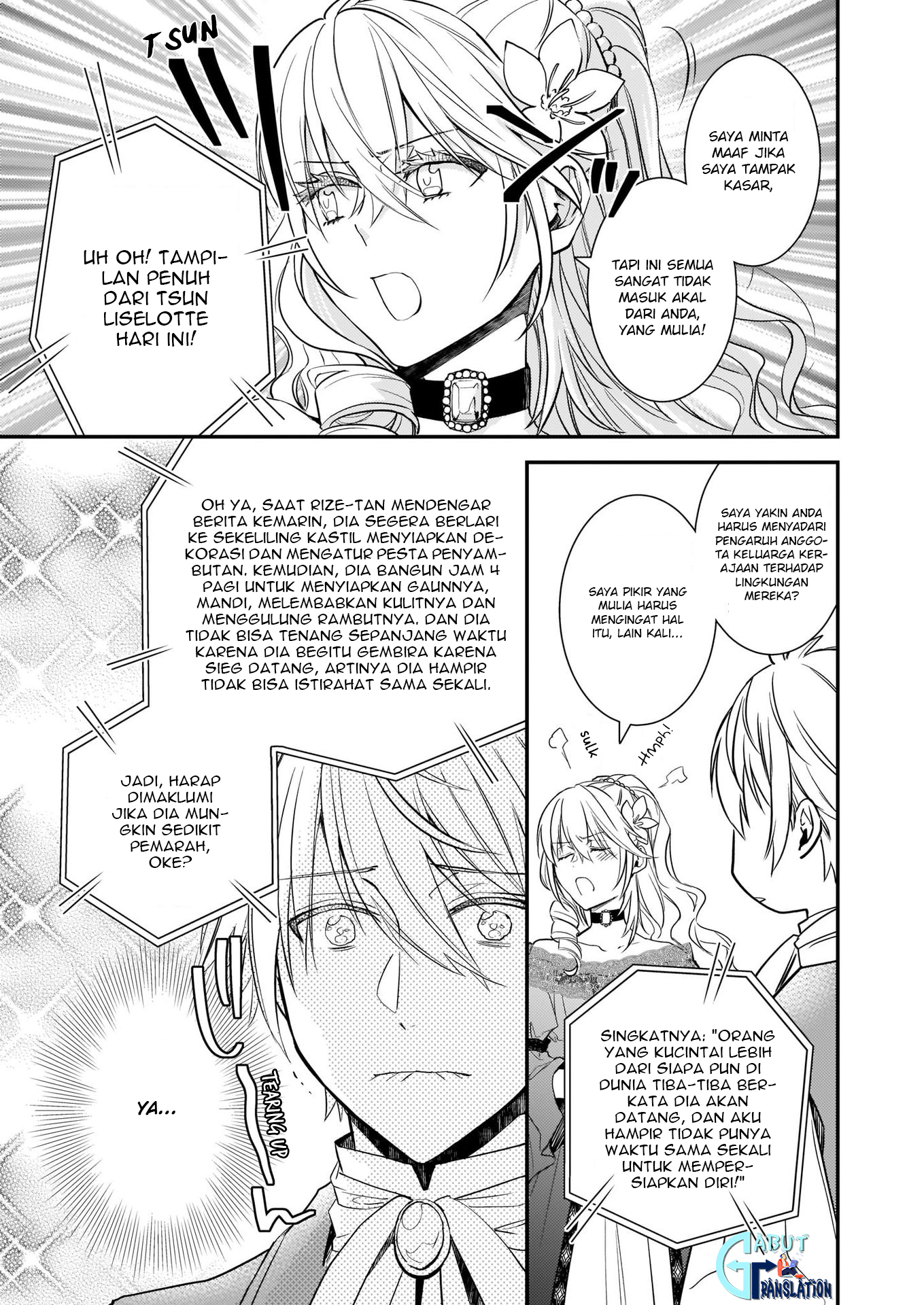 Tsundere Akuyaku Reijou Liselotte to Jikkyou no Endo-kun to Kaisetsu no Kobayashi-san Chapter 9