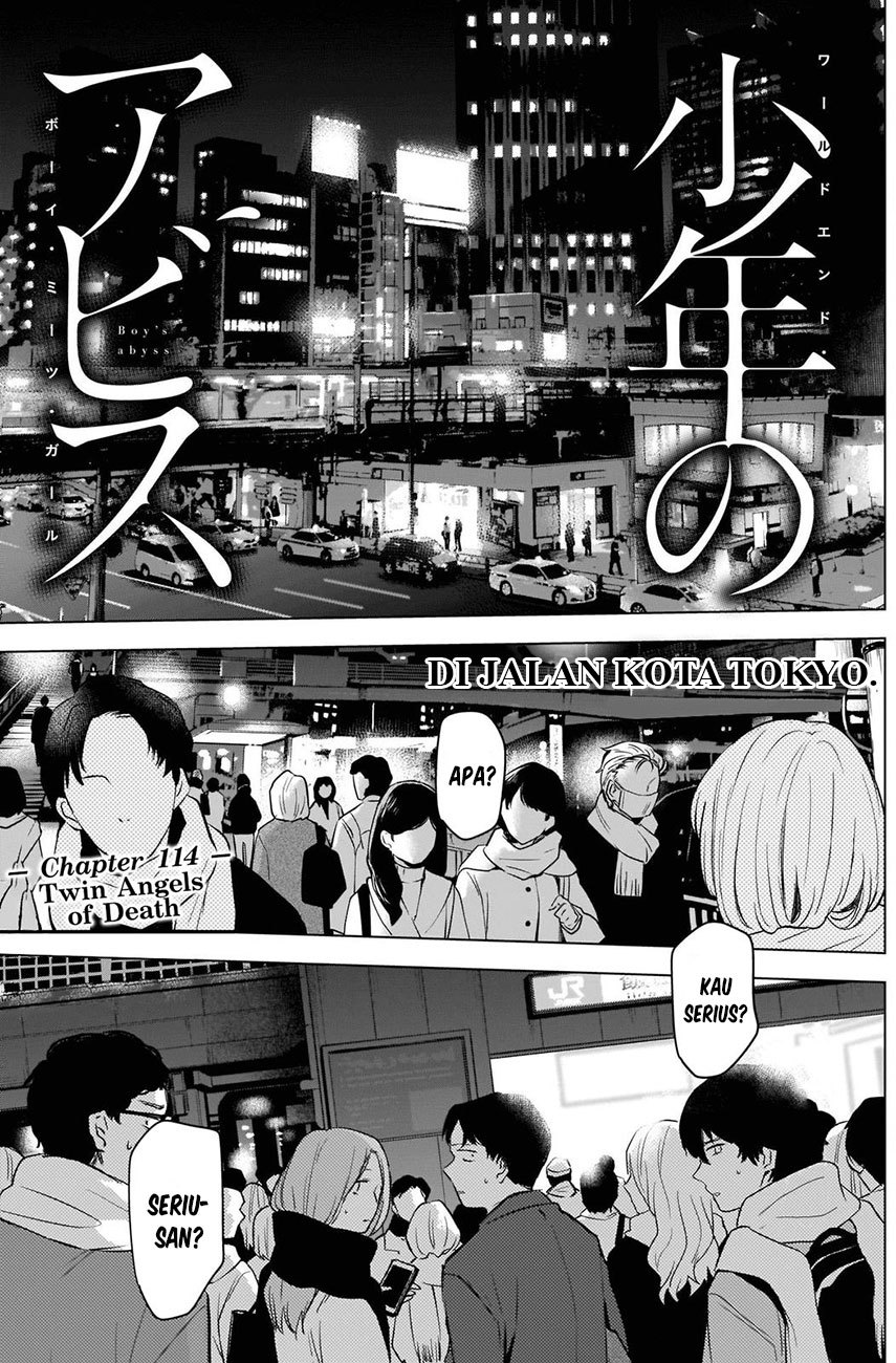 Shounen no Abyss Chapter 114