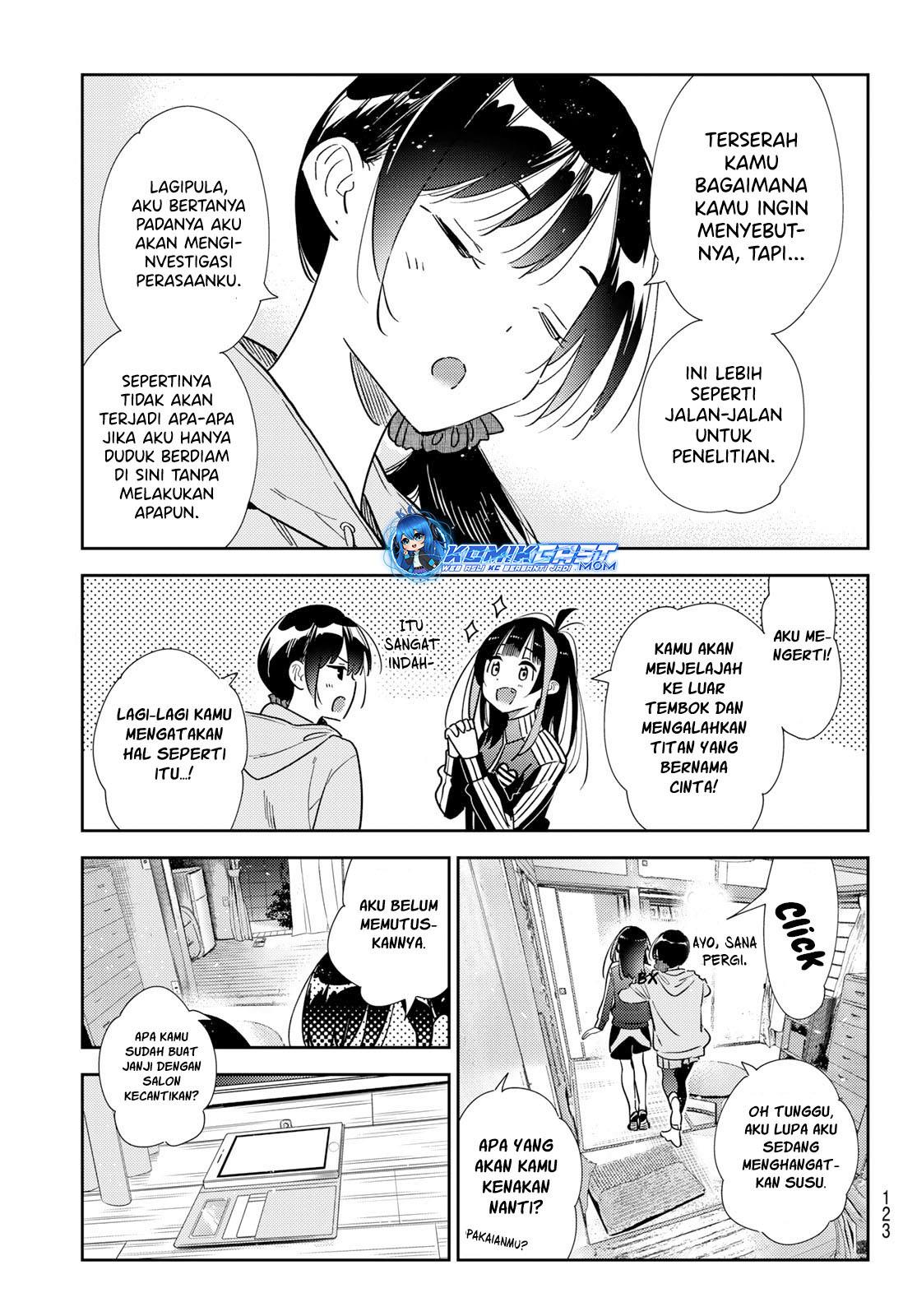 Kanojo, Okarishimasu Chapter 317