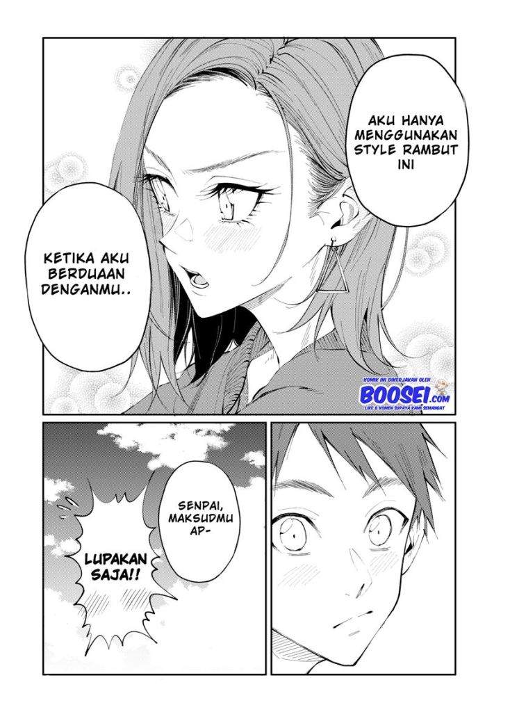 Hair Pulled Back Over One Ear Chapter 00