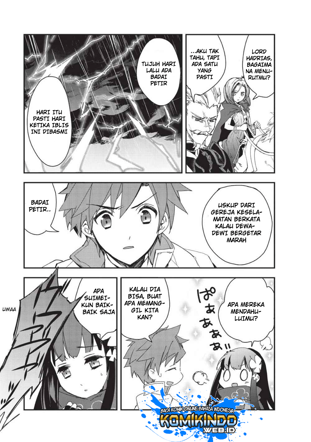 Isekai Mahou wa Okureteru! Chapter 24.1