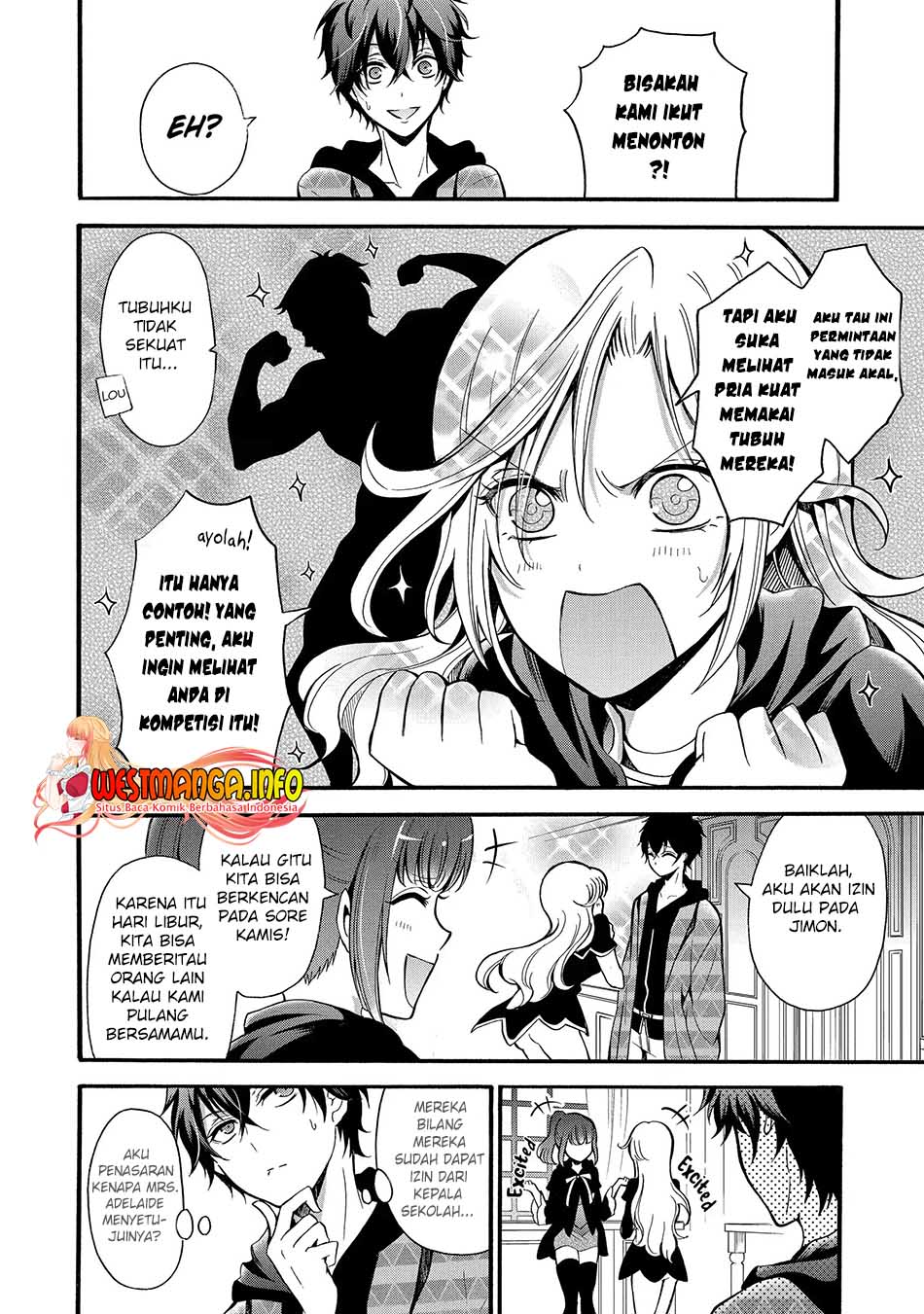 Assistant Teacher In a Magical Girls School Chapter 13.1