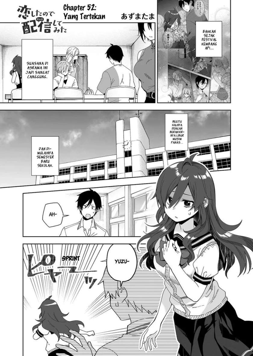 Koi shita no de, Haishin shite mita Chapter 52